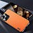 Custodia Lusso Pelle Cover AT7 per Apple iPhone 13 Pro Arancione