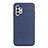 Custodia Lusso Pelle Cover B01H per Samsung Galaxy M32 5G Blu