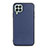 Custodia Lusso Pelle Cover B01H per Samsung Galaxy M33 5G Blu