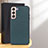 Custodia Lusso Pelle Cover B01H per Samsung Galaxy S24 5G Verde