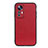 Custodia Lusso Pelle Cover B02H per Xiaomi Mi 12 Pro 5G Rosso