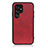 Custodia Lusso Pelle Cover B03H per Samsung Galaxy S21 Ultra 5G Rosso