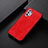 Custodia Lusso Pelle Cover B05H per Samsung Galaxy M32 5G Rosso