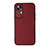 Custodia Lusso Pelle Cover B05H per Xiaomi Mi 12 5G Rosso