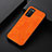 Custodia Lusso Pelle Cover B06H per Samsung Galaxy A02s Arancione