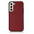 Custodia Lusso Pelle Cover B07H per Samsung Galaxy S21 Plus 5G Rosso