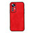 Custodia Lusso Pelle Cover B07H per Xiaomi Mi 12X 5G Rosso