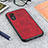 Custodia Lusso Pelle Cover B08H per Samsung Galaxy XCover 5 SM-G525F Rosso