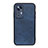 Custodia Lusso Pelle Cover B08H per Xiaomi Mi 12 5G Blu