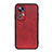 Custodia Lusso Pelle Cover B08H per Xiaomi Mi 12S Pro 5G Rosso