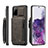 Custodia Lusso Pelle Cover C01S per Samsung Galaxy S20 Plus 5G Marrone
