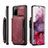 Custodia Lusso Pelle Cover C01S per Samsung Galaxy S20 Plus 5G Rosso