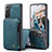 Custodia Lusso Pelle Cover C02S per Samsung Galaxy S21 Plus 5G