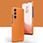 Custodia Lusso Pelle Cover C04 per Samsung Galaxy S21 5G Arancione