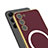 Custodia Lusso Pelle Cover con Mag-Safe Magnetic AC1 per Samsung Galaxy S21 5G