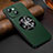 Custodia Lusso Pelle Cover con Mag-Safe Magnetic LD2 per Apple iPhone 14 Plus Verde