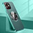 Custodia Lusso Pelle Cover con Mag-Safe Magnetic QC1 per Apple iPhone 12