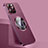 Custodia Lusso Pelle Cover con Mag-Safe Magnetic QC1 per Apple iPhone 12 Pro Rosso