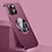 Custodia Lusso Pelle Cover con Mag-Safe Magnetic QC1 per Apple iPhone 14 Plus Rosso
