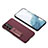 Custodia Lusso Pelle Cover con Supporto AC1 per Samsung Galaxy S21 5G