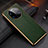 Custodia Lusso Pelle Cover DL2 per Huawei Mate 40 RS Verde