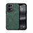Custodia Lusso Pelle Cover DY1 per Oppo Find X5 Pro 5G Verde