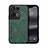 Custodia Lusso Pelle Cover DY1 per Oppo Reno8 Pro+ Plus 5G Verde