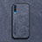 Custodia Lusso Pelle Cover DY1 per Samsung Galaxy A50S Blu