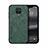 Custodia Lusso Pelle Cover DY1 per Xiaomi Redmi Note 9 Pro Max Verde