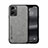 Custodia Lusso Pelle Cover DY2 per OnePlus Nord N20 SE Grigio