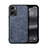 Custodia Lusso Pelle Cover DY2 per Oppo A77 4G Blu