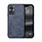 Custodia Lusso Pelle Cover DY2 per Oppo F21 Pro 5G Blu