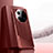Custodia Lusso Pelle Cover JB2 per Huawei Mate 40 Rosso
