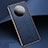 Custodia Lusso Pelle Cover K02 per Huawei Mate 40 Pro Blu