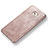 Custodia Lusso Pelle Cover L01 per Samsung Galaxy C7 Pro C7010 Oro Rosa