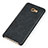 Custodia Lusso Pelle Cover L01 per Samsung Galaxy C9 Pro C9000 Nero