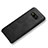 Custodia Lusso Pelle Cover L02 per Samsung Galaxy S8 Plus Nero