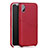 Custodia Lusso Pelle Cover L05 per Apple iPhone X Rosso