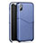 Custodia Lusso Pelle Cover L05 per Apple iPhone Xs Blu