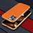 Custodia Lusso Pelle Cover LD3 per Apple iPhone 14 Pro Arancione