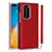 Custodia Lusso Pelle Cover N01 per Huawei P40 Pro Rosso