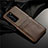 Custodia Lusso Pelle Cover N06 per Huawei P40 Pro Marrone