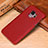 Custodia Lusso Pelle Cover P01 per Samsung Galaxy S9 Plus Rosso