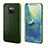 Custodia Lusso Pelle Cover P02 per Huawei Mate 20 Pro Verde
