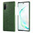 Custodia Lusso Pelle Cover P02 per Samsung Galaxy Note 10 Plus 5G Verde