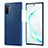 Custodia Lusso Pelle Cover P02 per Samsung Galaxy Note 10 Plus Blu