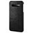 Custodia Lusso Pelle Cover P02 per Samsung Galaxy S10 Nero