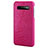 Custodia Lusso Pelle Cover P02 per Samsung Galaxy S10e Rosa Caldo