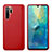 Custodia Lusso Pelle Cover P03 per Huawei P30 Pro New Edition Rosso