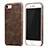 Custodia Lusso Pelle Cover per Apple iPhone 8 Marrone